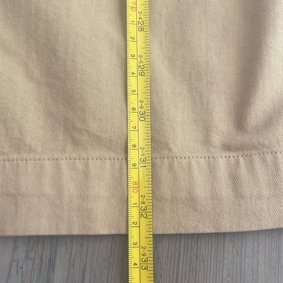 Sea NY Therese Twill Skirt in sand size 8 - Picture 7 of 9